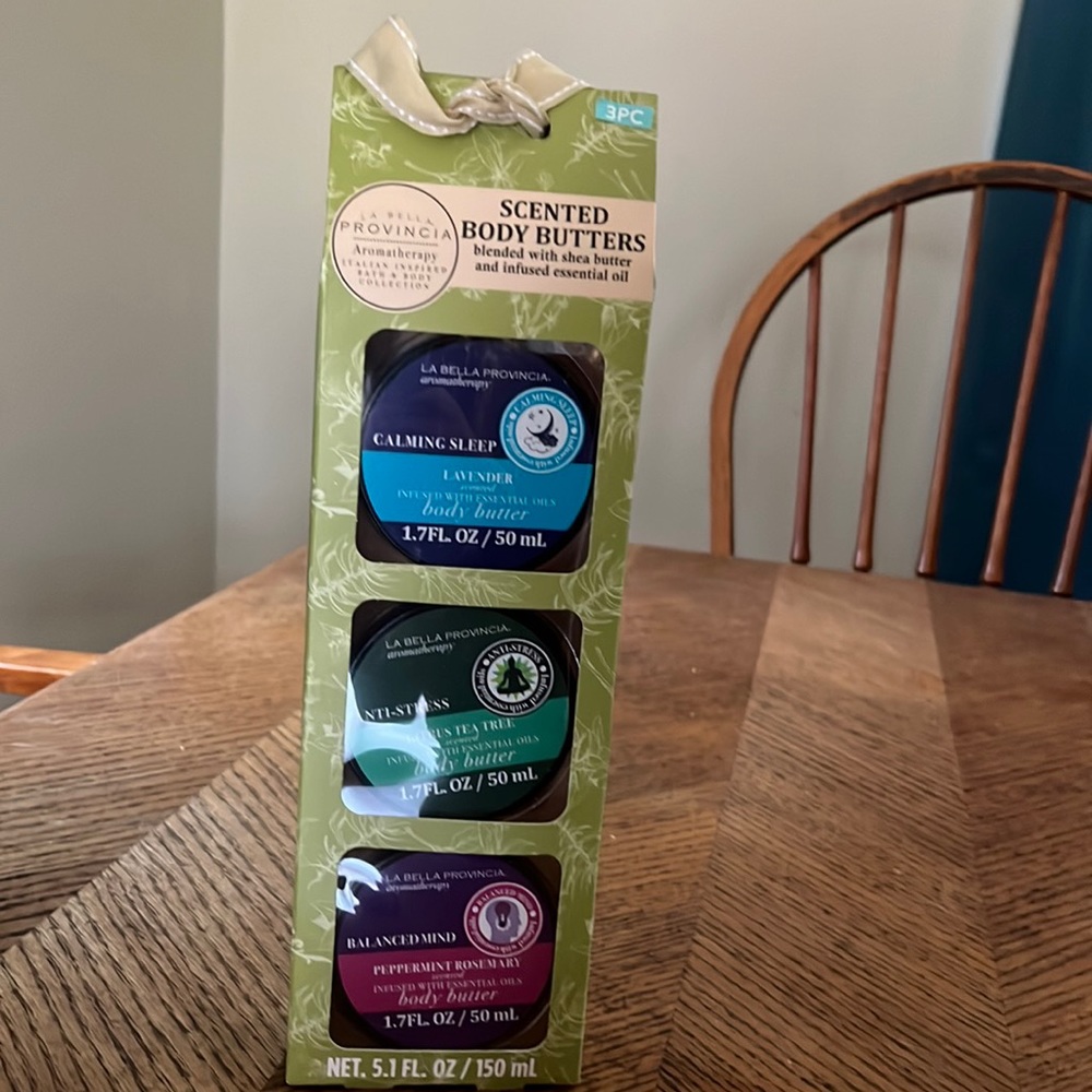 LaBella Provincial Aromatherapy pack of 3 body butters